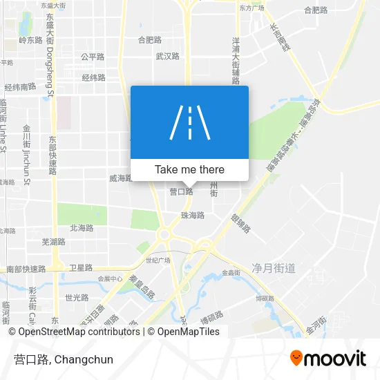 营口路 map