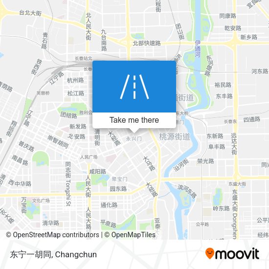 东宁一胡同 map