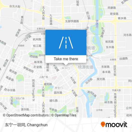 东宁一胡同 map
