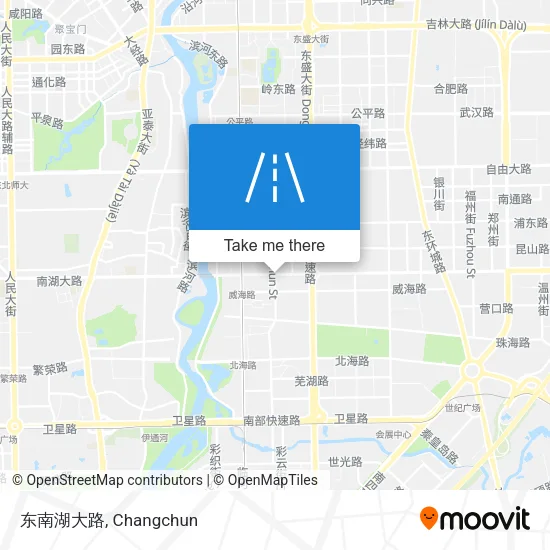 东南湖大路 map