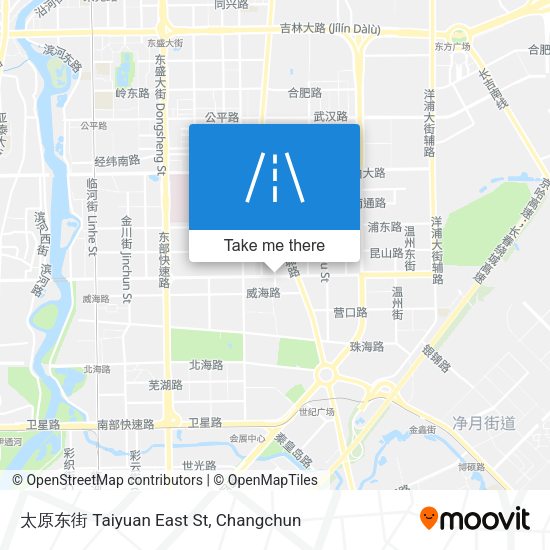 太原东街 Taiyuan East St map