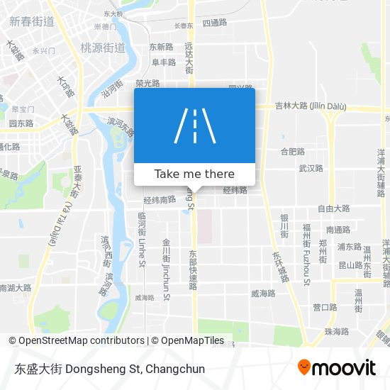 东盛大街 Dongsheng St map