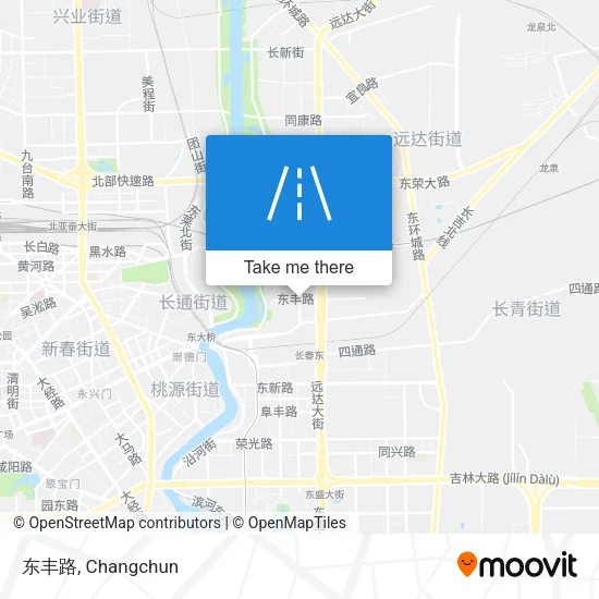 东丰路 map