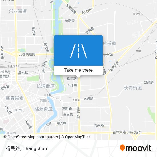 裕民路 map