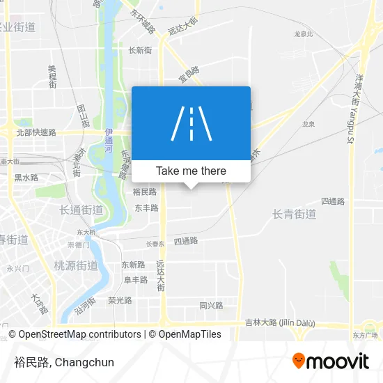裕民路 map
