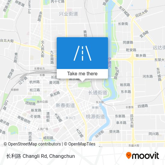 长利路 Changli Rd map