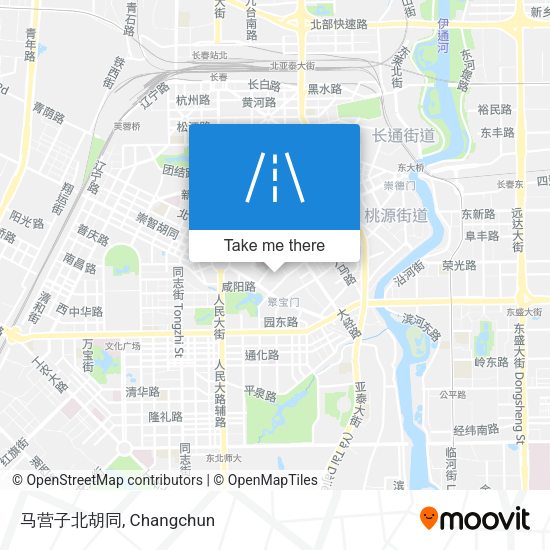 马营子北胡同 map