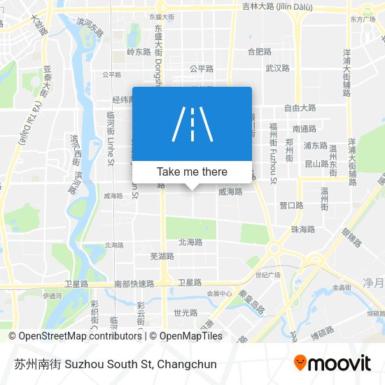 苏州南街 Suzhou South St map