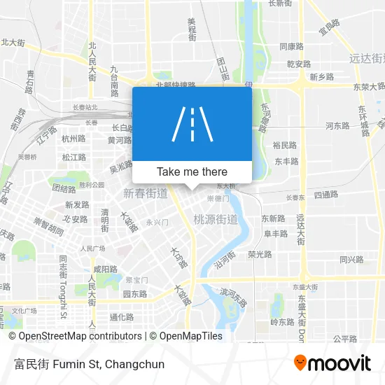 富民街 Fumin St map