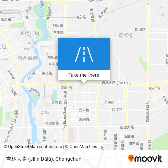 吉林大路 (Jílín Dàlù) map
