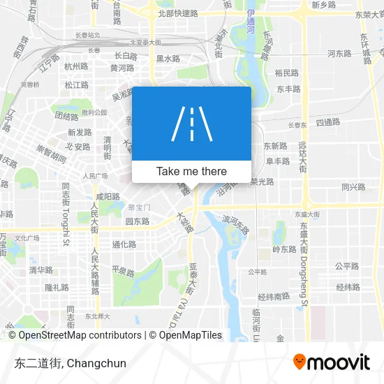 东二道街 map