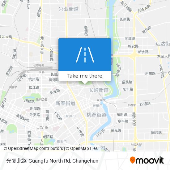 光复北路 Guangfu North Rd map