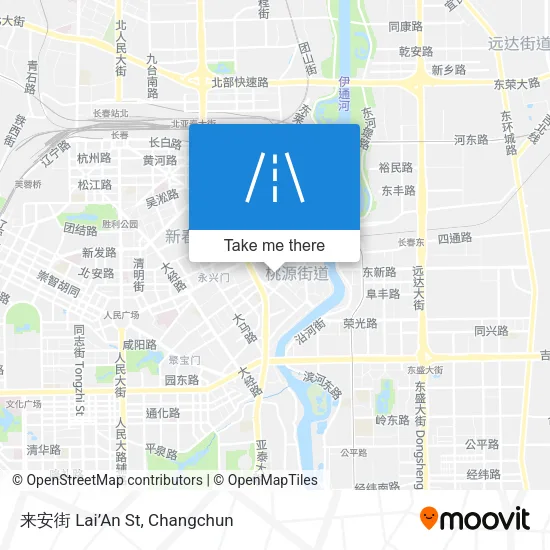 来安街 Lai’An St map