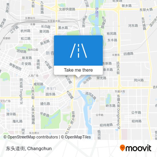 东头道街 map