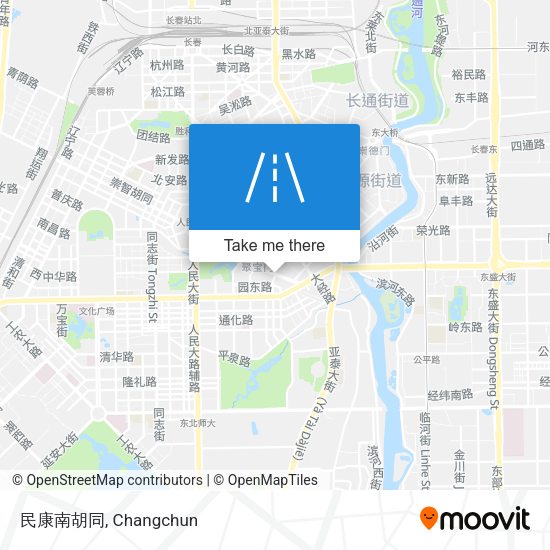 民康南胡同 map