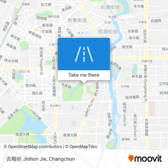 吉顺街 Jishun Jie map