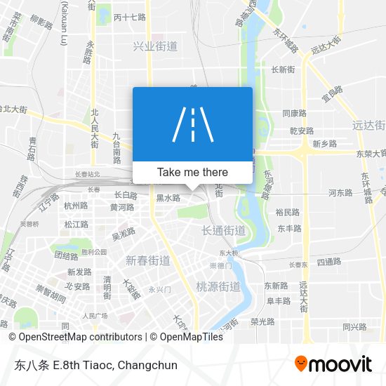 东八条 E.8th Tiaoc map