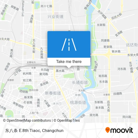 东八条 E.8th Tiaoc map