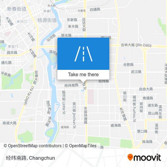 经纬南路 map