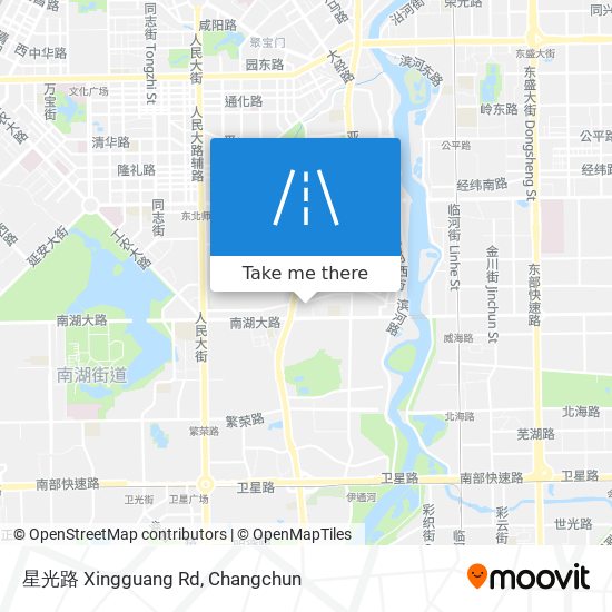 星光路 Xingguang Rd map