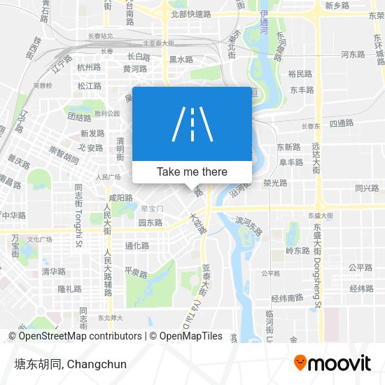 塘东胡同 map