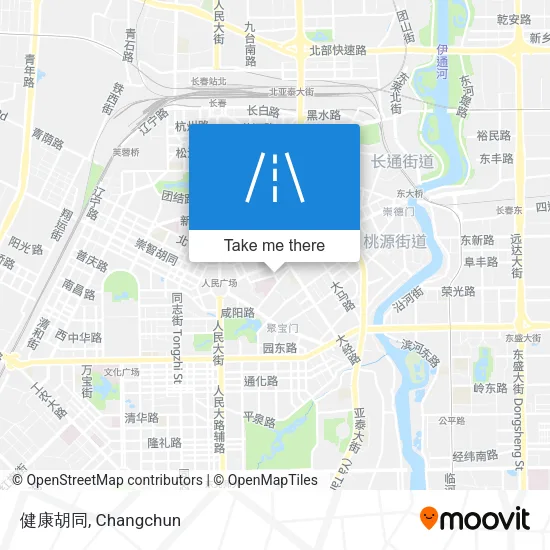 健康胡同 map