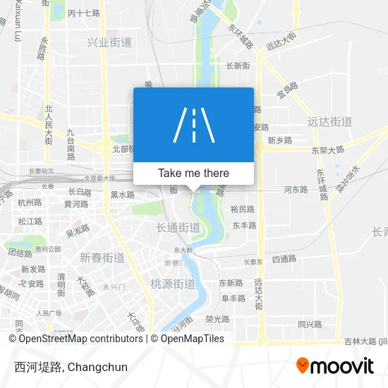 西河堤路 map
