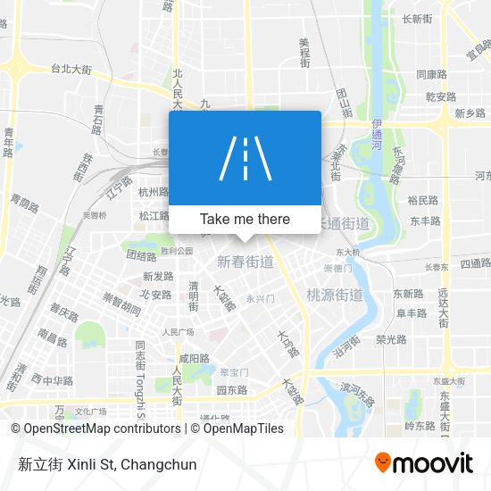 新立街 Xinli St map