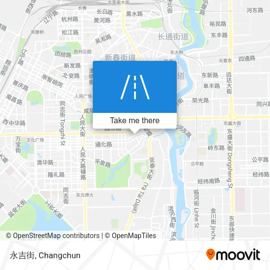 永吉街 map