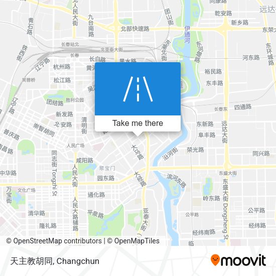 天主教胡同 map