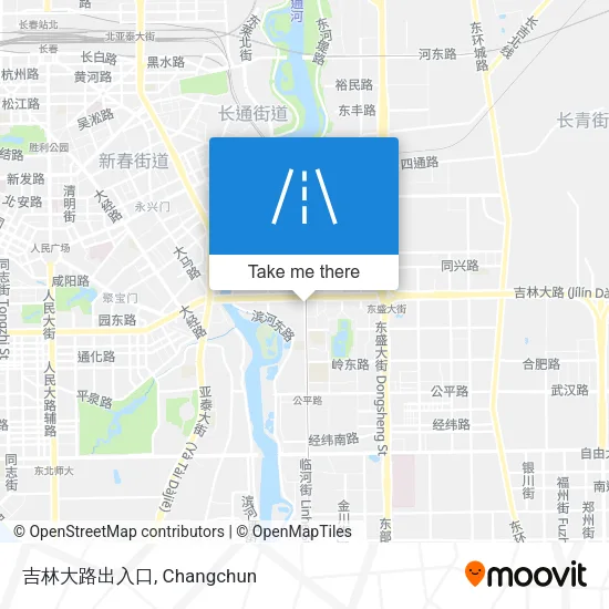 吉林大路出入口 map