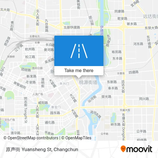原声街 Yuansheng St map