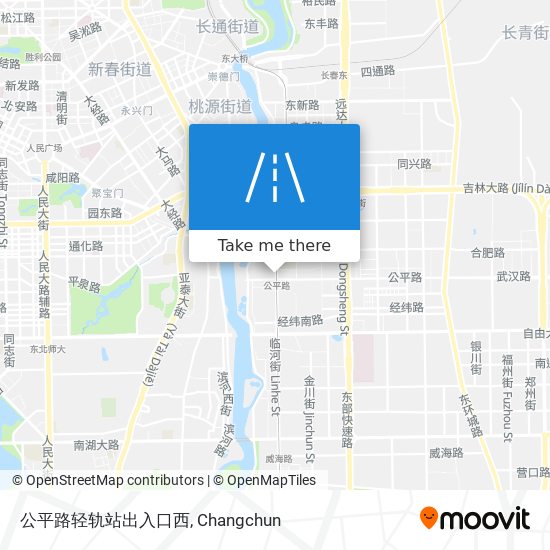 公平路轻轨站出入口西 map