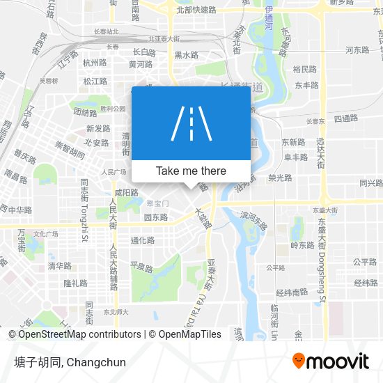 塘子胡同 map