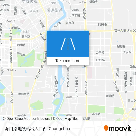 海口路地铁站出入口西 map