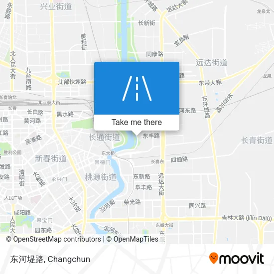 东河堤路 map
