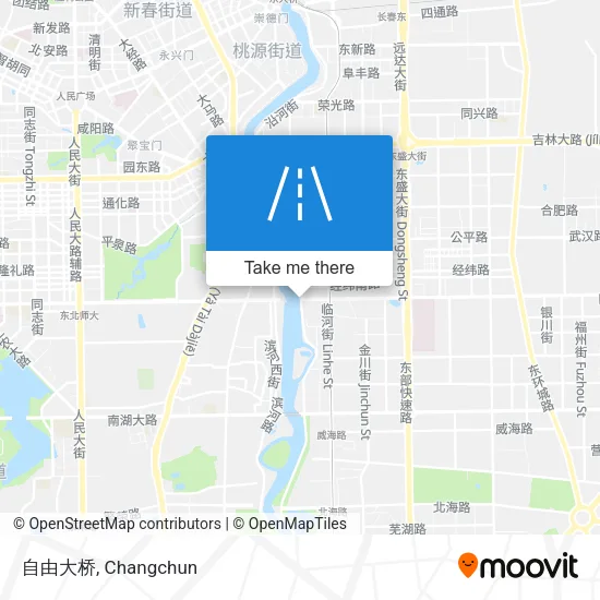自由大桥 map
