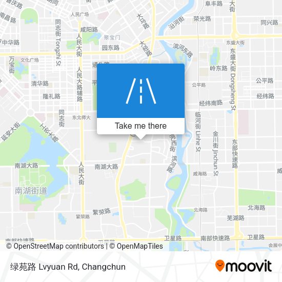 绿苑路 Lvyuan Rd map