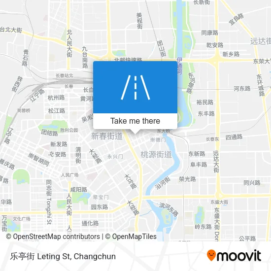 乐亭街 Leting St map