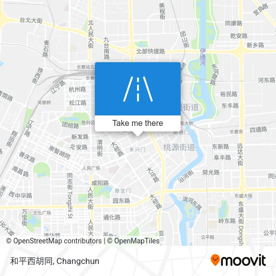 和平西胡同 map