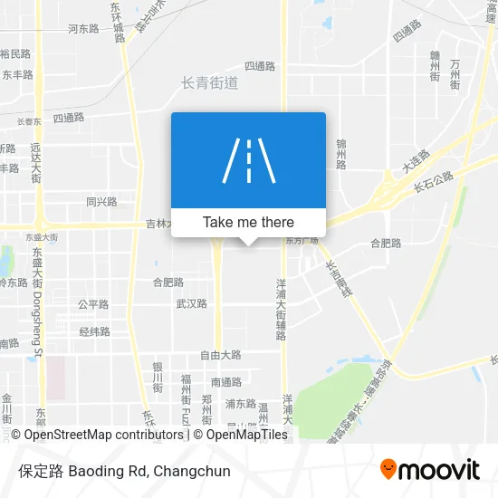 保定路 Baoding Rd map
