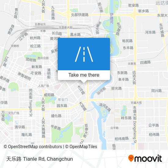 天乐路 Tianle Rd map