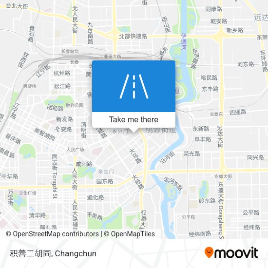 积善二胡同 map