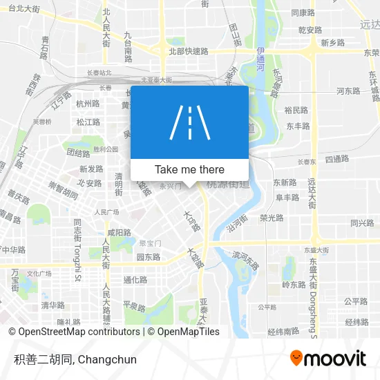 积善二胡同 map