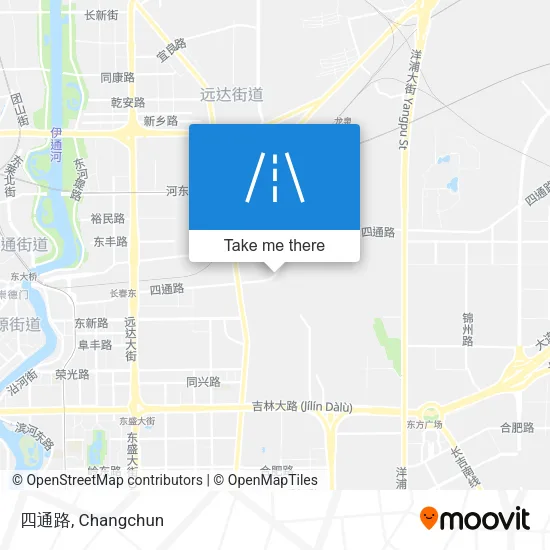 四通路 map