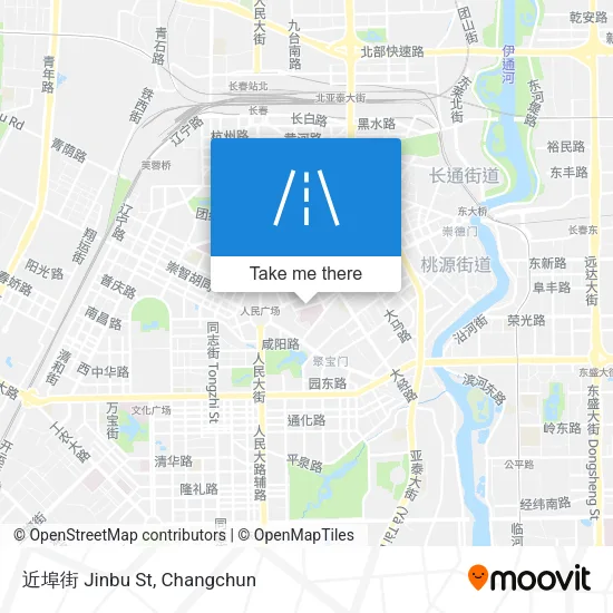 近埠街 Jinbu St map