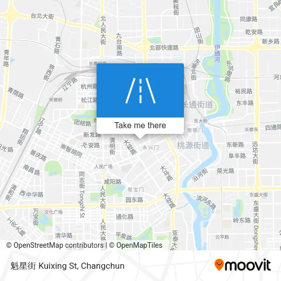 魁星街 Kuixing St map
