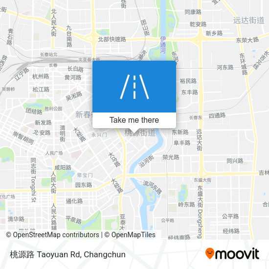桃源路 Taoyuan Rd map