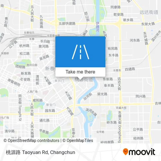 桃源路 Taoyuan Rd map