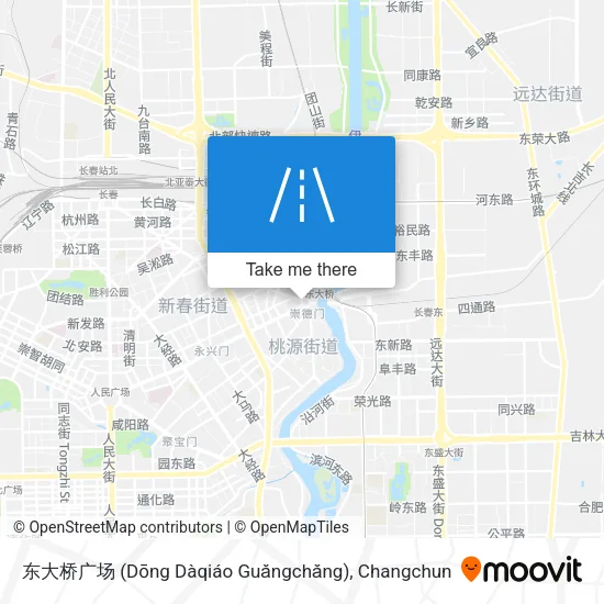东大桥广场 (Dōng Dàqiáo Guǎngchǎng) map